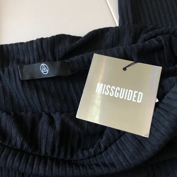 NEW Missguided Jumpsuit Ribbed - Picture 4 of 5